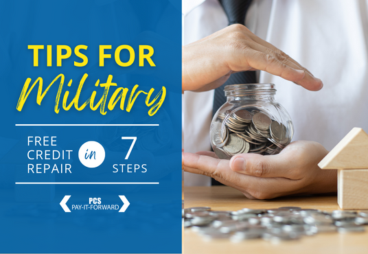 Read more about the article Military Money Tips: 7 Ways To Repair Your Credit For Free