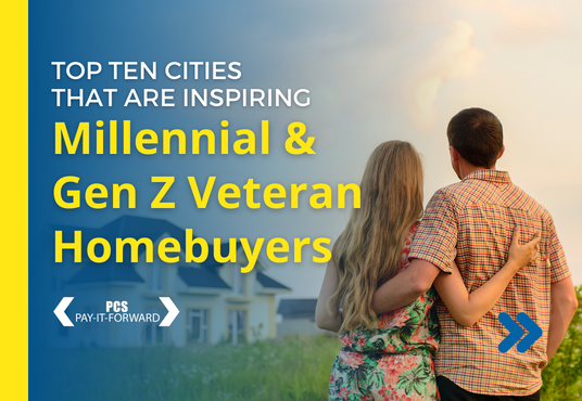 Read more about the article Top 10 cities That Are Inspiring Millennial & Gen Z Veteran Homebuyers